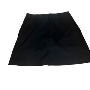 LPGA Collection Women's Black Golf Skort Built-in Shorts Size 10 Activewear Mini